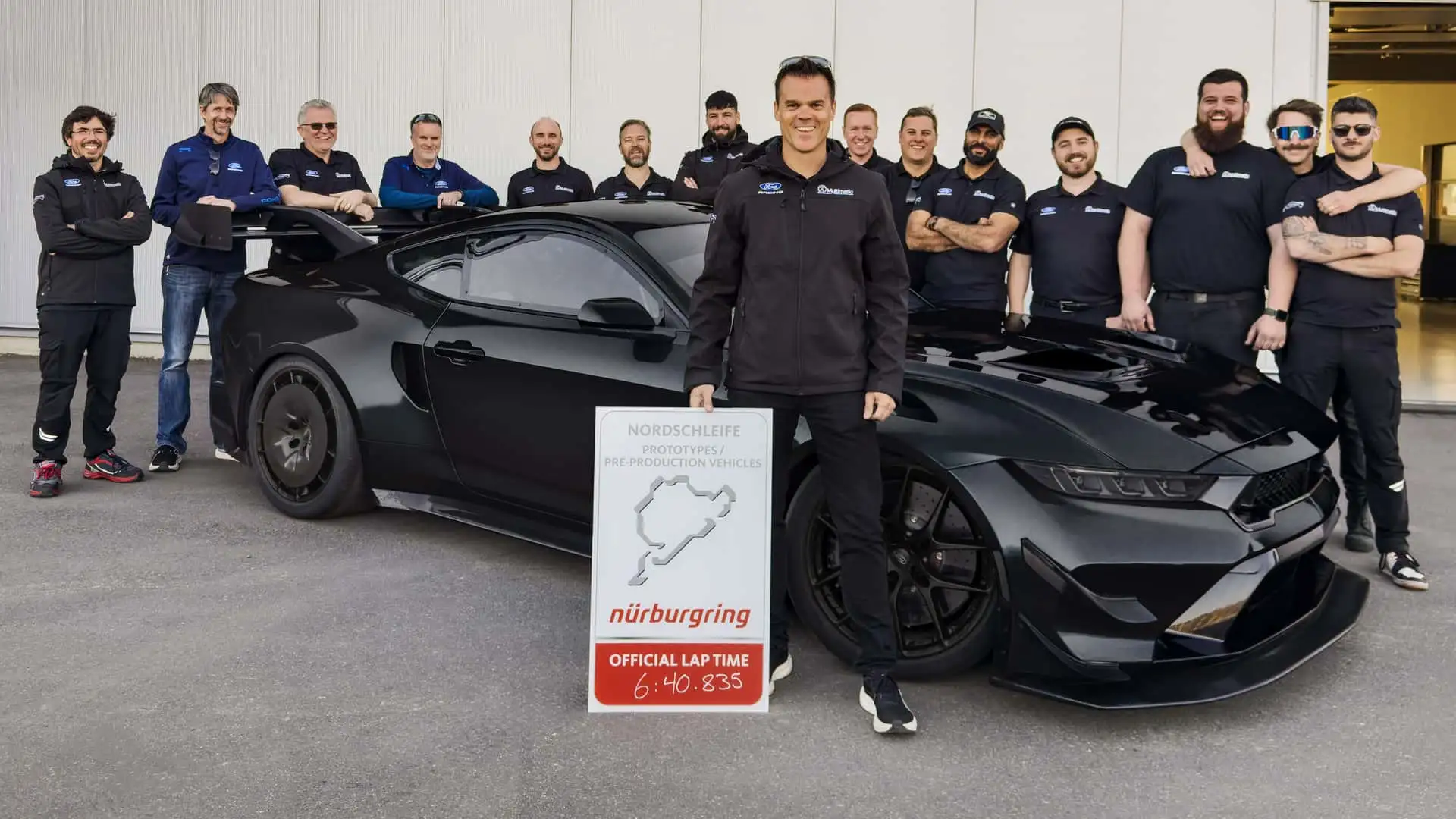 Ford Mustang GTD Crushes Corvette ZR1X's Nürburgring Record With Lap