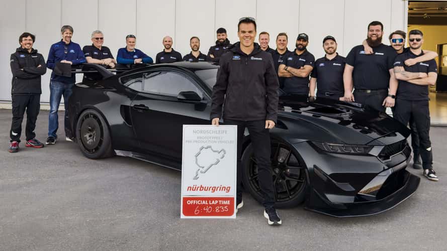 Ford Mustang GTD, Nürburgring'de 6:40.835'lik turuyla rekor kırdı!
