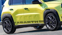 Abarth Grande Panda, il render di Motor1.com