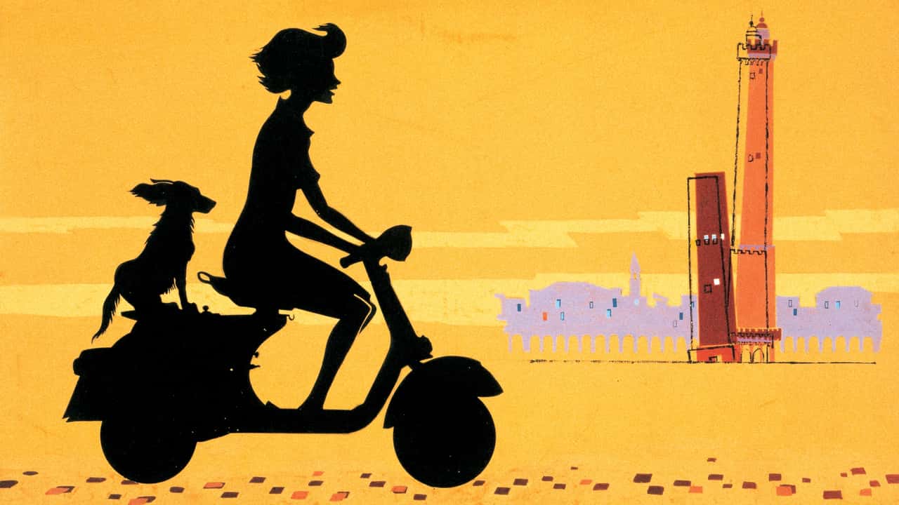 Восьмидесятилетие Vespa: очаровательные рекламные плакаты из прошлого