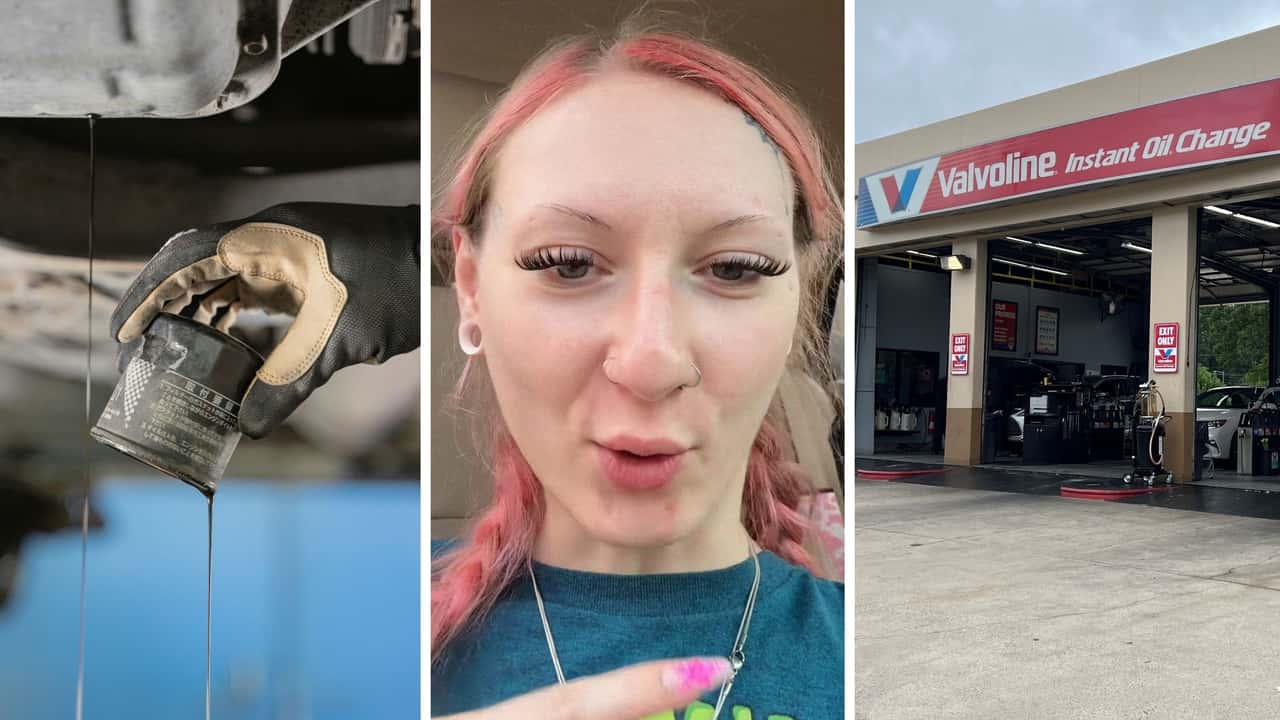 Woman says she’s never had an oil change 