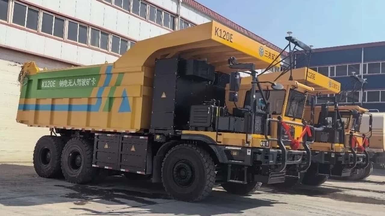 Il primo camion elettrico con batterie al sodio debutta in miniera