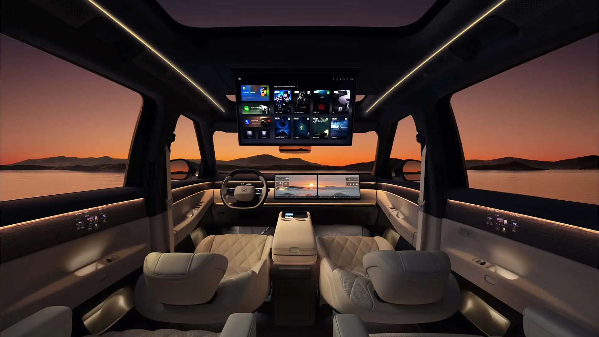 Volkswagen ID. Era 9X interior lighting