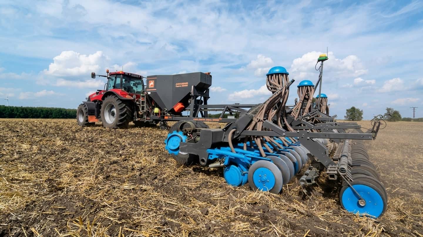 Semina immediata delle cover crop alla mietitura dei cereali