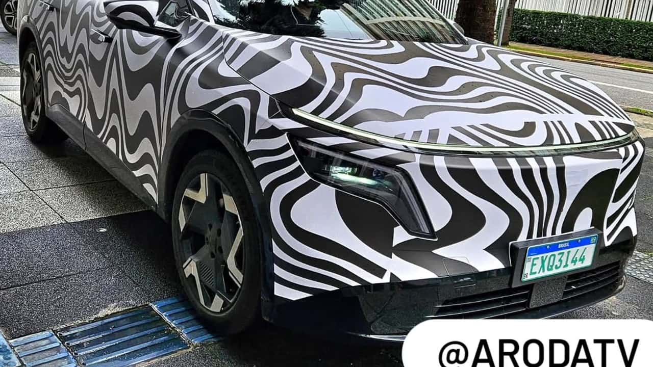 Flagra: Nissan testa NX8, SUV elétrico com extensor de autonomia feito na China