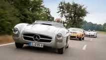 Mercedes-Benz Classic 300 SLS and SLR Stirling Moss in the driving report