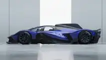 Red Bull RB17, the prototype in blue