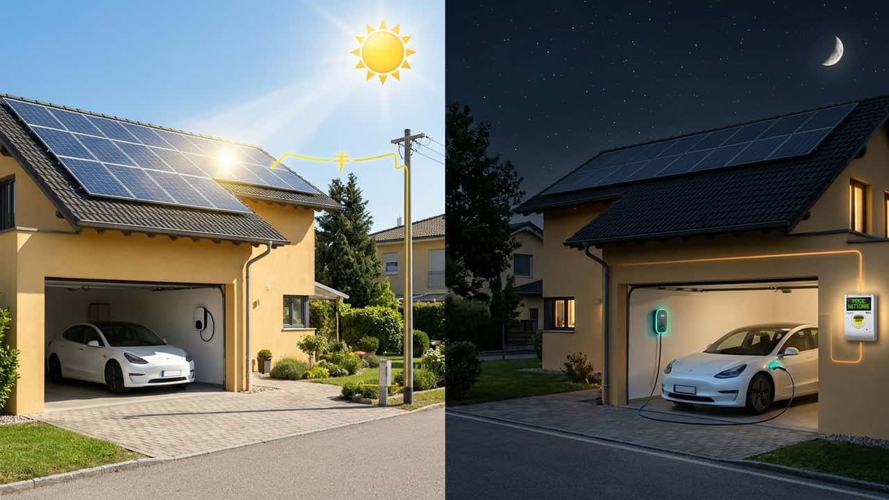 Fotovoltaico e auto elettrica, così il sole ricarica davvero la batteria