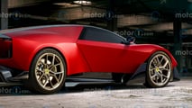 Nuova Lotus Esprit, il render di Motor1.com