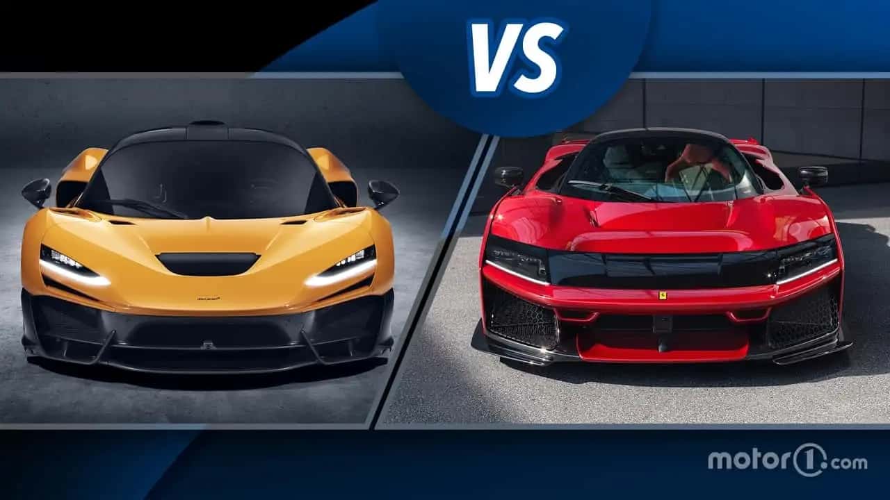 McLaren W1 vs. Ferrari F80: comparativa de hiperdeportivos con más de 1.000 CV