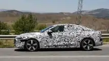 Photo d'espionnage latérale de l'Audi A5 Sportback