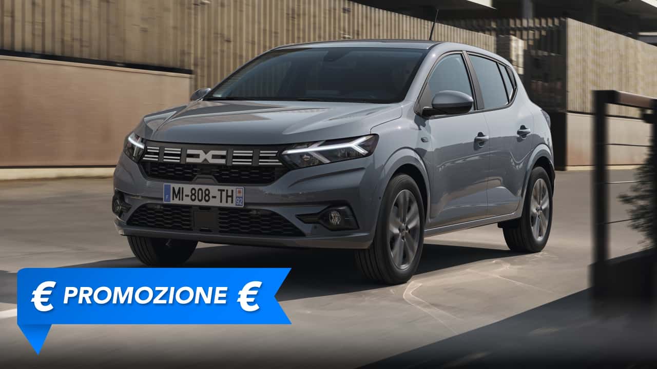 Promozione Dacia Sandero GPL, giugno 2023