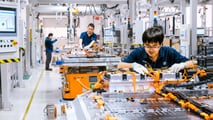 BMW-Hochvoltbatteriemontage in Shenyang 