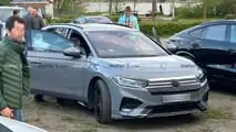 Photo d'espionnage de la Volkswagen ID.7 Wagon