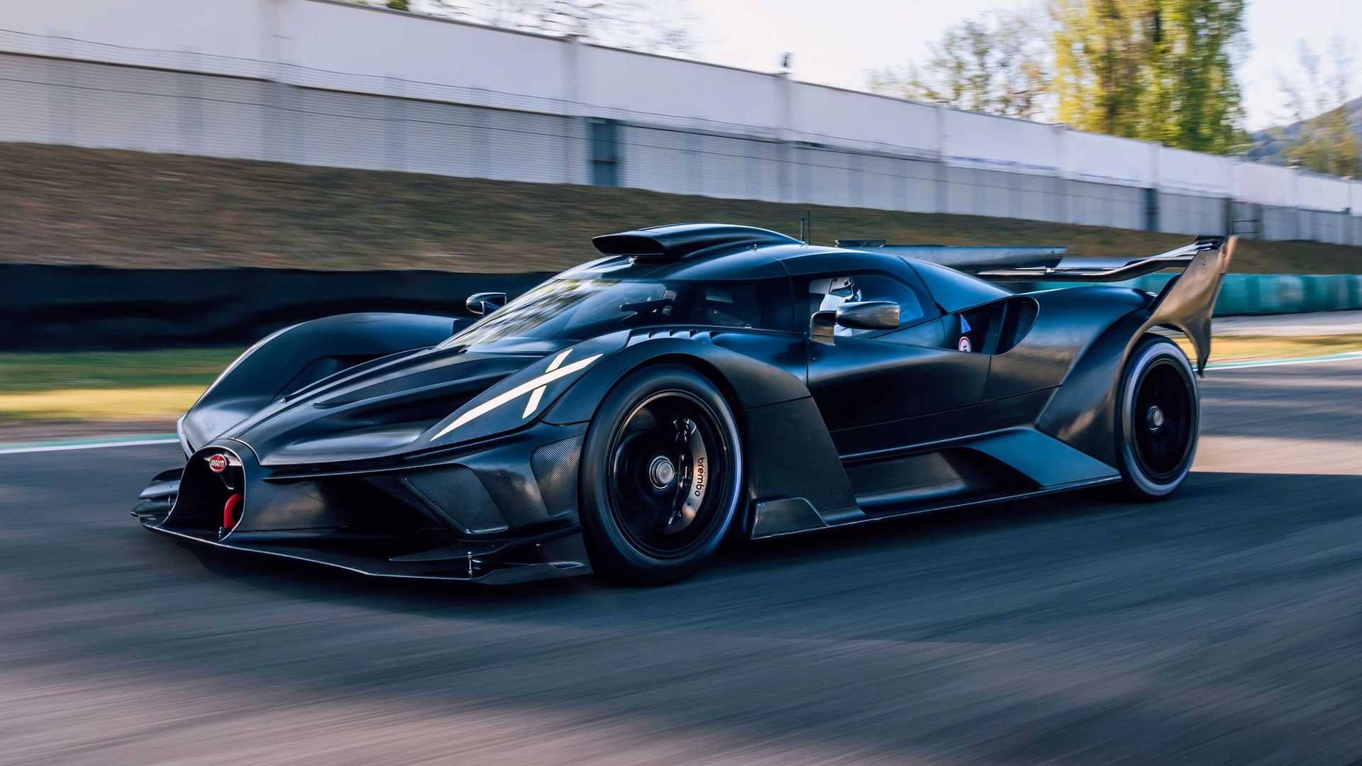 Bugatti Bolide Final Production Version Revealed Enters New Test Phase 