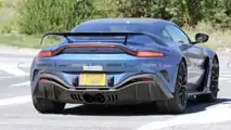 Photos d'espionnage manuelles de l'Aston Martin Vantage V12