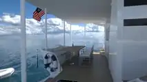 Zen Yachts ZEN50 Outdoor Dining