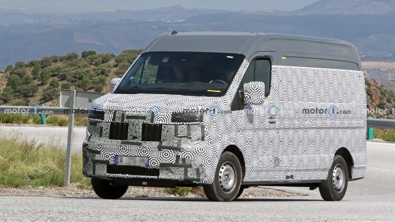 Renault Master van spied in Europe