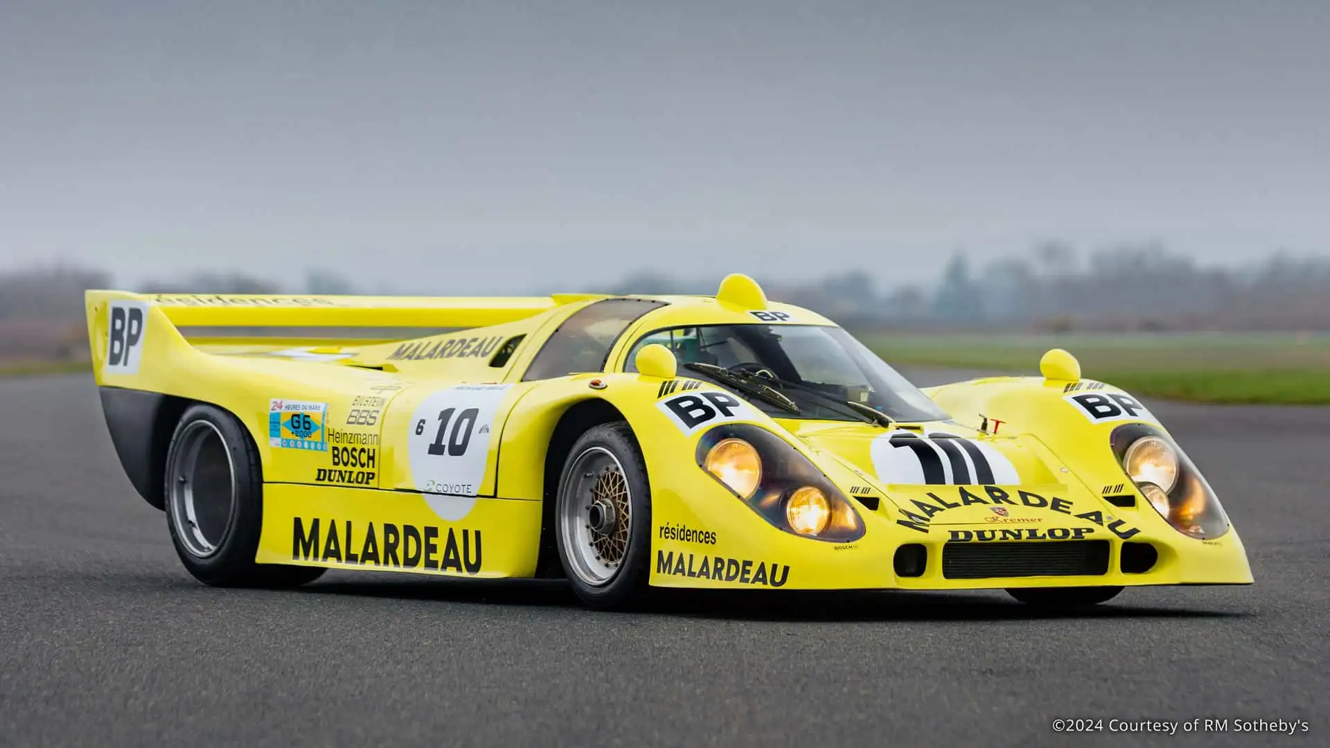 K Auction-Bound Porsche 908 Short-Tail Is Vintage Race Car