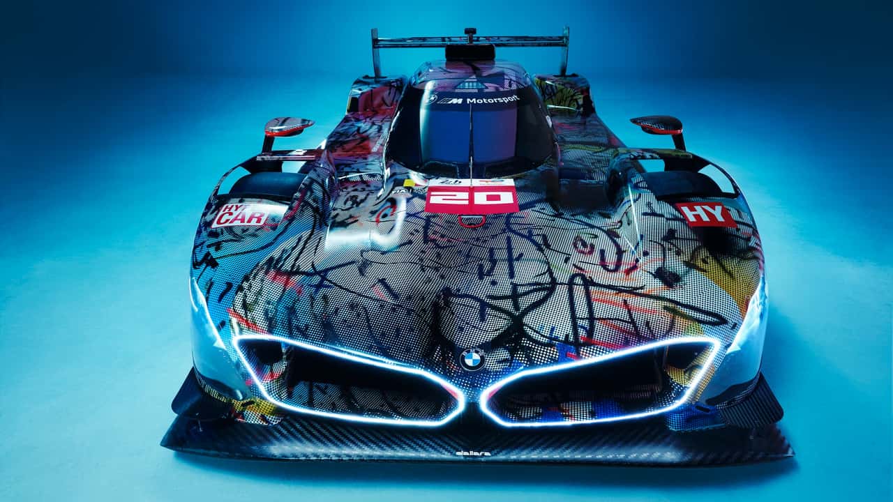 World premiere BMW presents its new Art Car for Le Mans