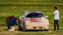 Ford Mustang Mach-E Rally prototype testing