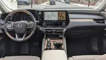 Lexus RX450h+ PHEV interior