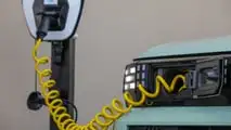 Fiat Grande Panda EV with integrated charging cable