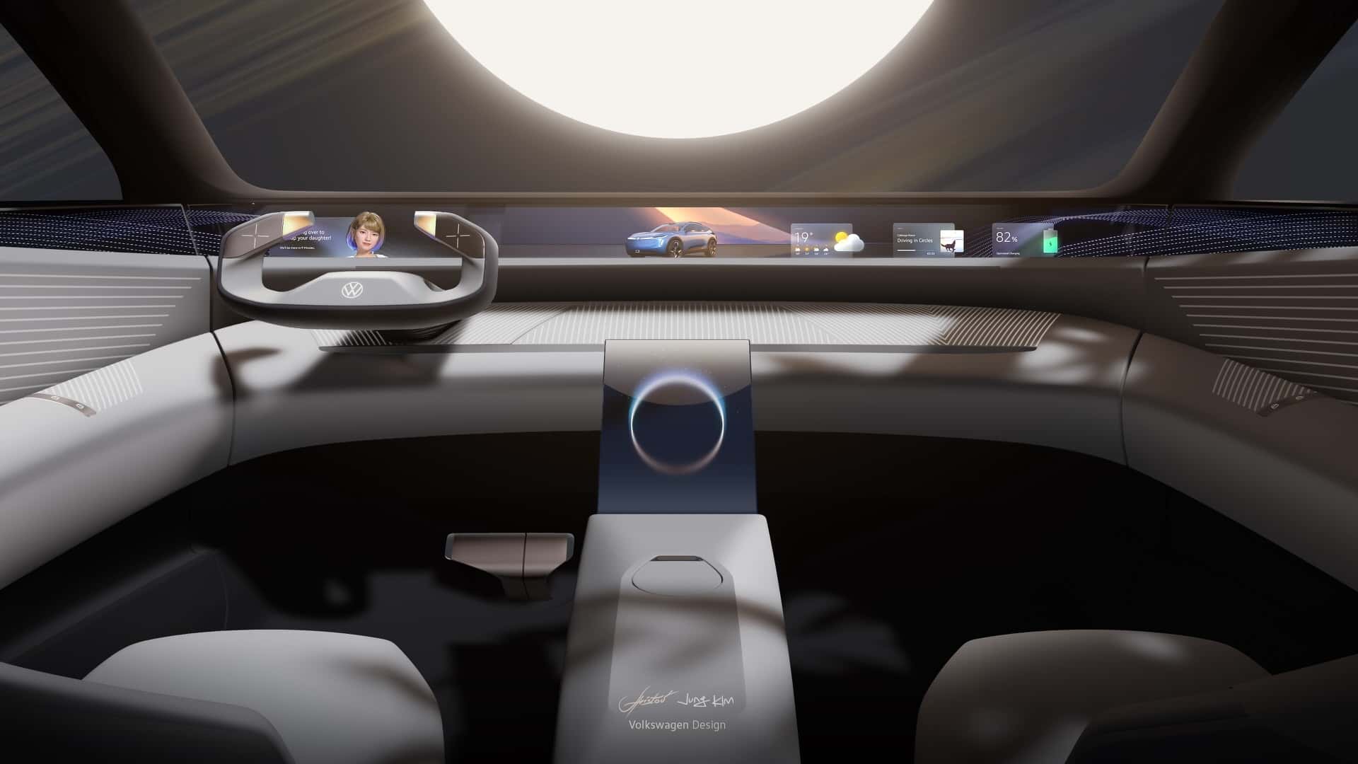 Volkswagen ID. Code Concept Has A GTI Robot Vacuum Cleaner That