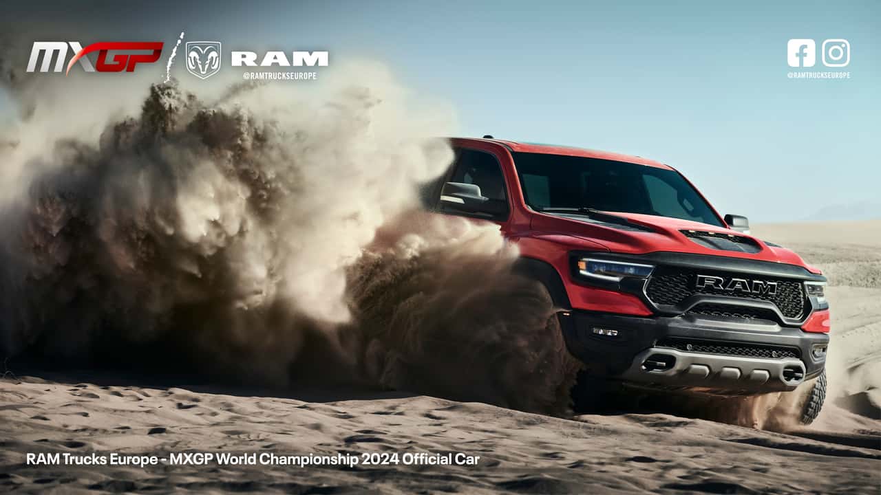 Ram Trucks al fianco del Campionato Mondiale MXGP