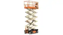 JLG nuovo sollevatore a pantografo ES4046 elettrico