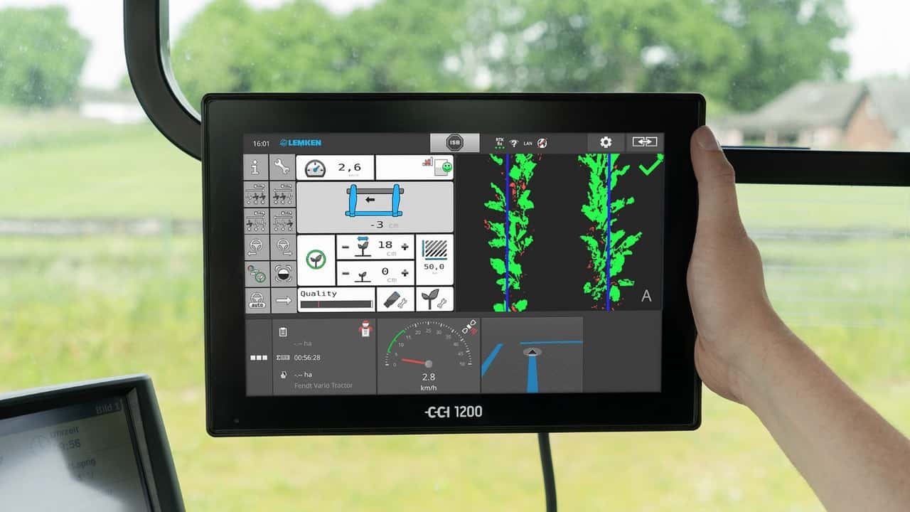 Lemken: un unico terminale per sarchiatrici