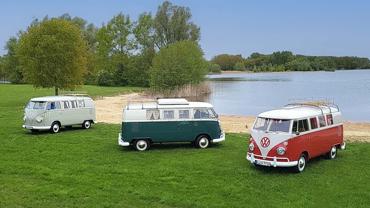 Three variants of the legendary SO series based on the first VW Transporter