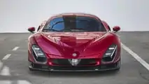 Alfa Romeo 33 Stradale, the front view