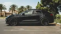 Premier essai du prototype électrique du Porsche Macan 2024
