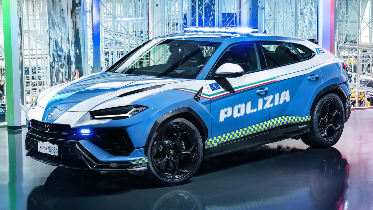 Lamborghini Urus Performante für die italienische Polizei