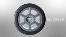 Kia und Hyundai entwickeln ins Rad integrierte Schneeketten-Technologie