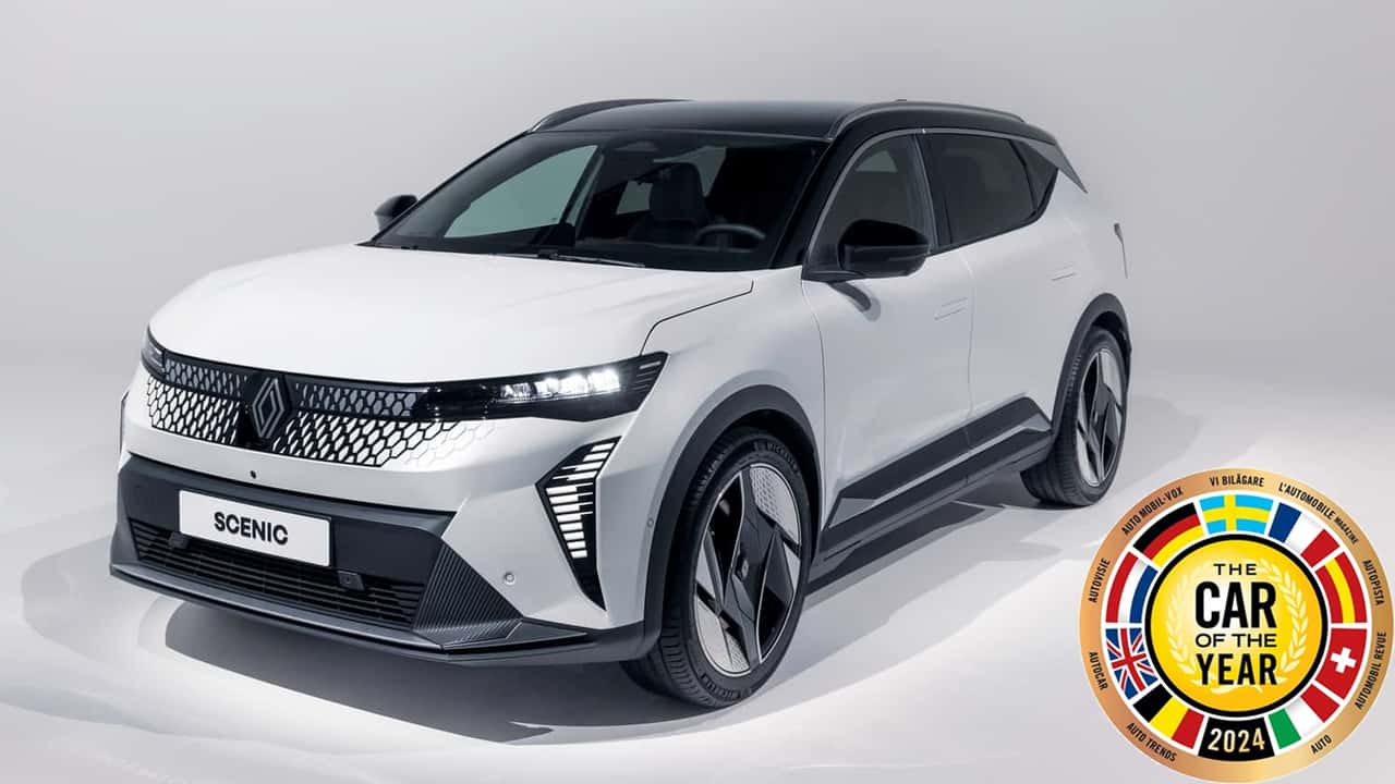 El Renault Scenic E-Tech es el Coche del Año en Europa 2024