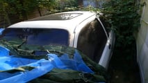 Ford Sierra RS Cosworth abandonado