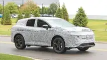 2025 Nissan Murano Side View Spy Photo