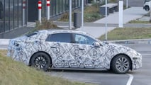 Mercedes C-Klasse Elektrischer Prototyp Erlkönigfotos, Dezember 2023