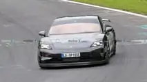 Porsche Taycan GT spy photo