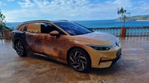 VW ID.7 Tourer: Die Kombiversion wurde nur mit Tarnung gezeigt