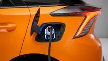 2023 MG MG4 Electric in European specification exterior charging port door open