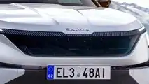 Skoda Electric Crossover Render'ları