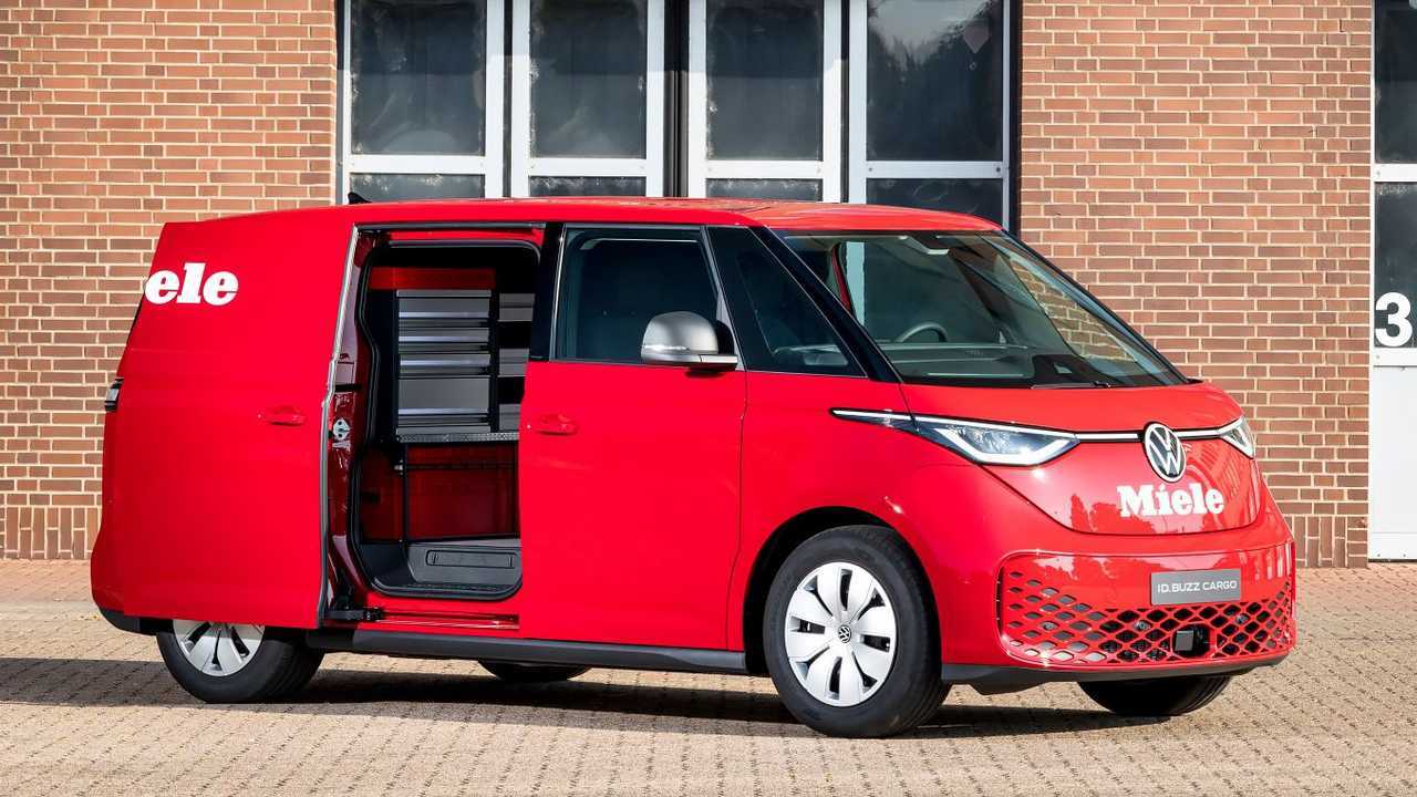 VW ID. Buzz Cargo als Miele ServiceVan
