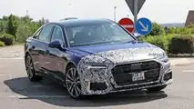 Audi A6 Limousine Facelift auf neuen Erlkönigbildern