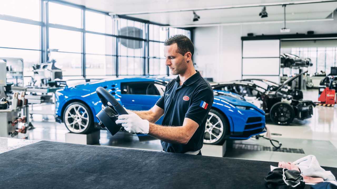 Les photos de l'intérieur de la Bugatti Centodieci