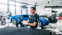 Les photos de l'intérieur de la Bugatti Centodieci