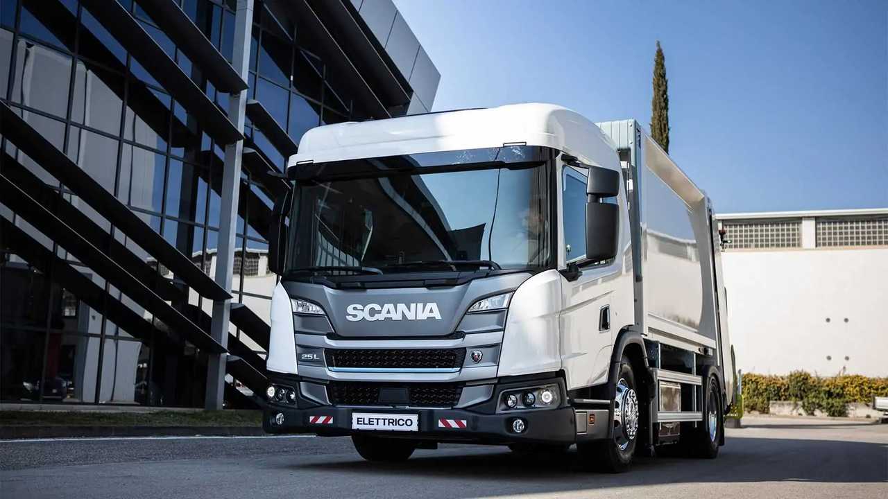 Scania BEV - Camion elettrico compattatore