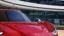 Alfa Romeo'nun yeni spor otomobilinin render çalışmaları